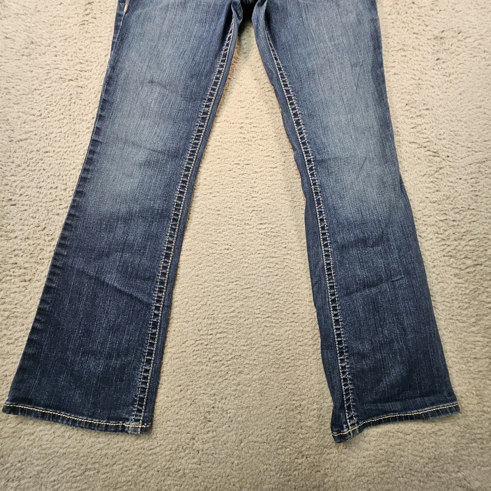 Ariat Jeans Womens 29R Bootcut Mid Rise Western Cowgirl Gorpcore - Picture 3 of 16